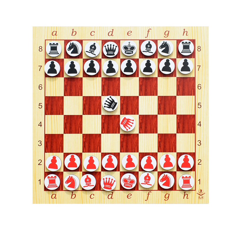 孔记国际象棋便携软磁铁不起泡