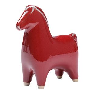 寻造马到成功钧瓷摆件创意玄关书房办公桌装饰品摆设特色生日礼品