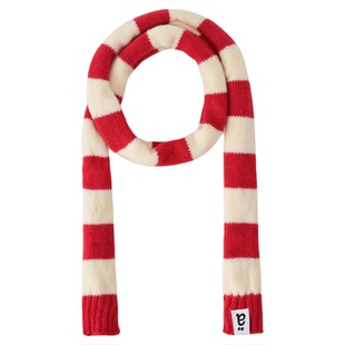 儿童围巾秋冬季加厚保暖宝宝围脖男童女童小脖套防风护颈针织长条