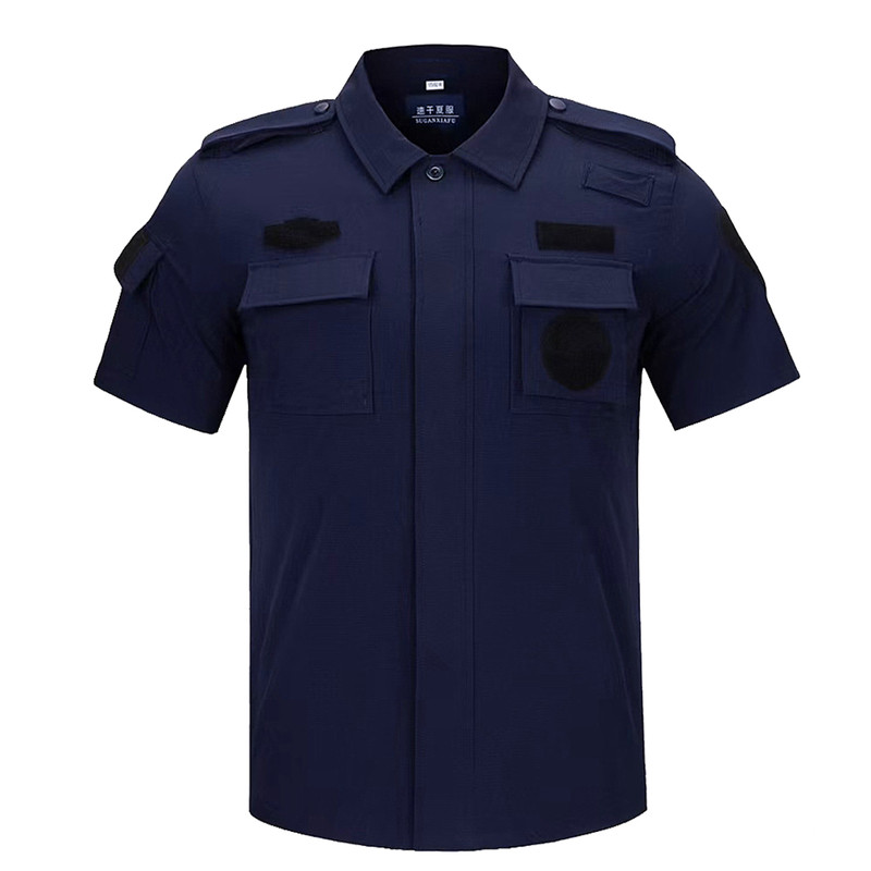 正品夏季速干公战术网格短袖战训作训服保安长袖训练特大码执勤服