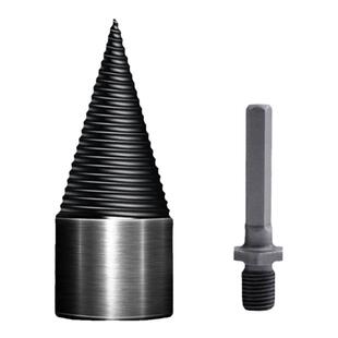 劈柴神器电锤电钻家用劈柴省力破柴工具电动分裂锥劈柴机钻头农村