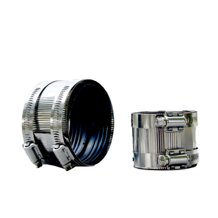 304不锈钢管束适用于排水管铸铁管下水管加宽收紧抱箍PVC专用接头