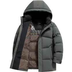 雪中飞加厚保暖高档牛奶丝羽绒服