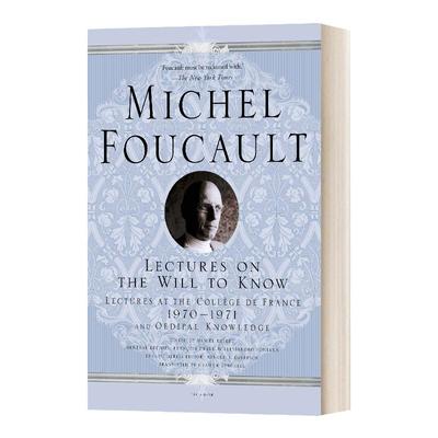 求知意志演说 法兰西学院演讲系列1 英文原版 Lectures On The Will To Know Lectures at the Collège de France 进口英语书籍