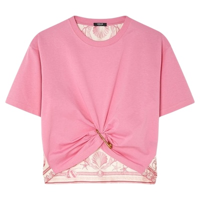 【季末优惠】VERSACE/范思哲 Underwater Barocco Safety PinT恤