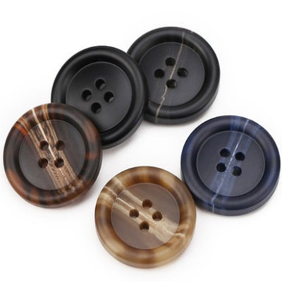 高档树脂亮光纽扣毛呢圆形风套