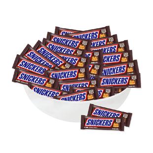 【吴磊同款】士力架花生夹心巧克力500g*1袋运动零食能量棒喜糖果