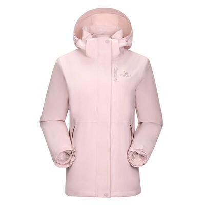 三防羽绒服骆驼防水女