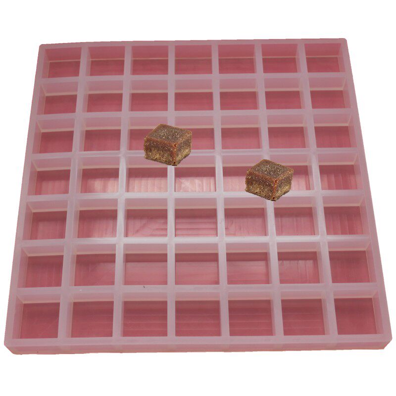 厂家直销云南古法方块红糖模具定制黑糖桃心方糖硅胶模具耐高温
