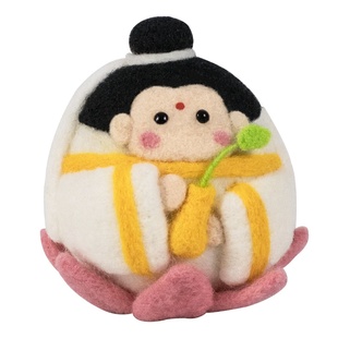 羊毛毡戳戳diy材料包手工自制祈福小神仙平安符挂件情侣创意礼物