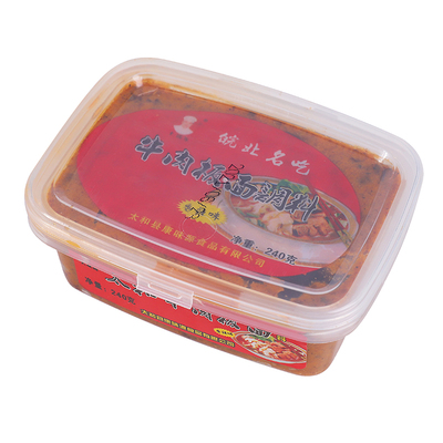 包邮正宗太和带牛肉240gx2盒板面