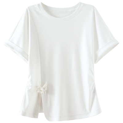 OSA欧莎新中式盘扣T恤