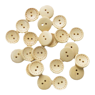 (买2送1)秀丝雅手工DIY编织马甲毛衣开衫大木扣子小花扣衣配件