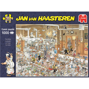 2023新款北欧限定Jumbo荷兰进口JVH系列 1000片原创卡通漫画拼图