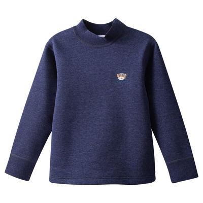 男童加绒保暖上衣加厚一体不掉绒