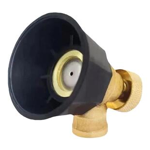 农用高压喷枪黑旋风可调雾化气涡流打药机喷头喷雾器防风喷药水枪