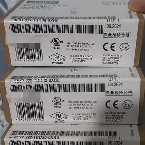 议价6ES7222-1BD30-0XB0/OXBO西门子S7-1200数字输出SB1222 4数字