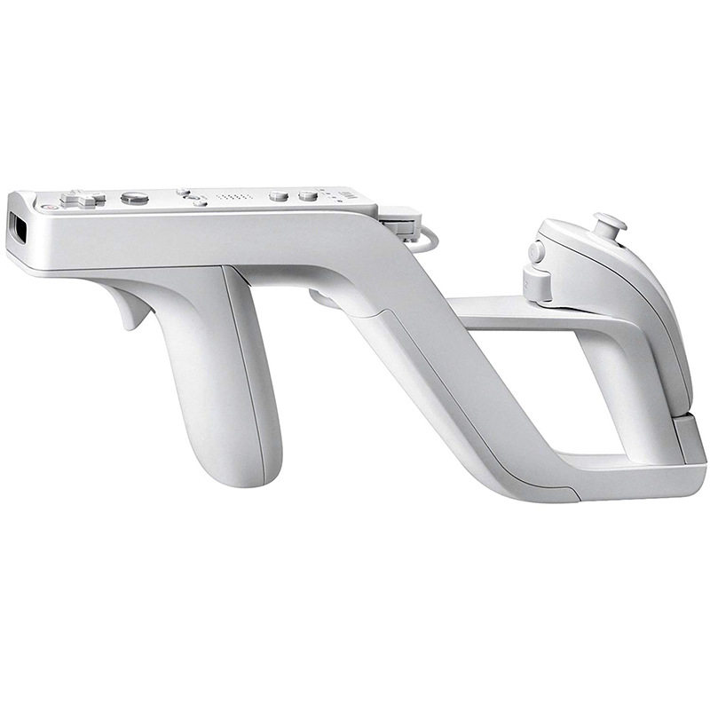 WII生化枪托 wii zapper枪架 wii游戏机光枪 wii主机配件