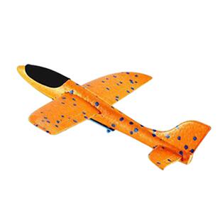 弹射泡沫飞机发射枪儿童户外运动玩具男孩手抛飞天回旋滑翔风筝枪