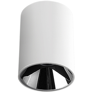 圆形见光不见灯明装深藏防眩射灯具吸顶式家用客厅阳台卧室无主灯