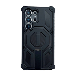 适用于三星 Galaxy S26Ultra三合一防摔手机壳S25Plus旋转支架S24FE磁吸多功能简约带挂绳A57全包防摔A56新款