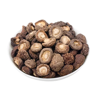 康县干香菇甘肃陇南椴木优质香菇干货新货肉厚无根散装农家小香菇