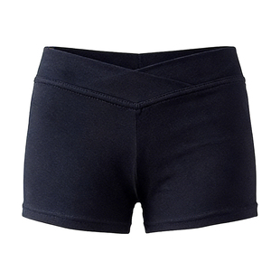 舞者日记舞蹈短裤女三分练功裤黑色成人芭蕾舞体操服专用打底裤袜