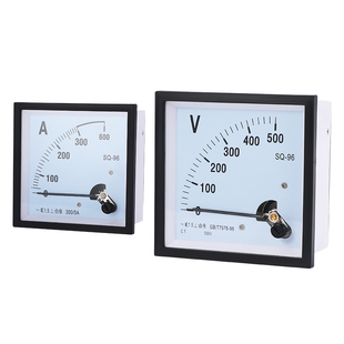 SQ-96指针交流电流表10a 50a 200/5电压表500V dh96 cp96直流75mv
