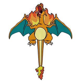 风筝二次元神奇宝贝宝可梦喷火龙风筝宝宝手持风筝风筝大人搞笑