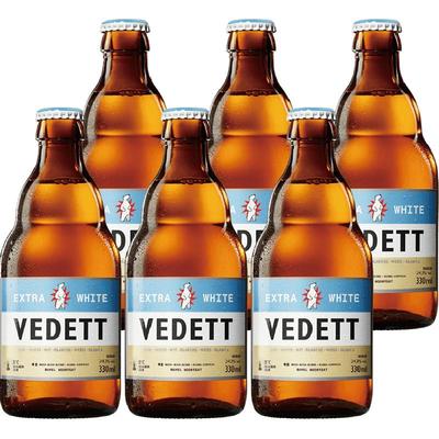 白熊啤酒精酿白啤啤酒330ml×6瓶