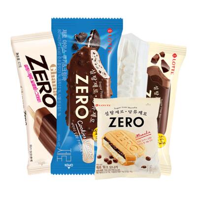 乐天进口ZERO零糖无糖冰淇淋组合