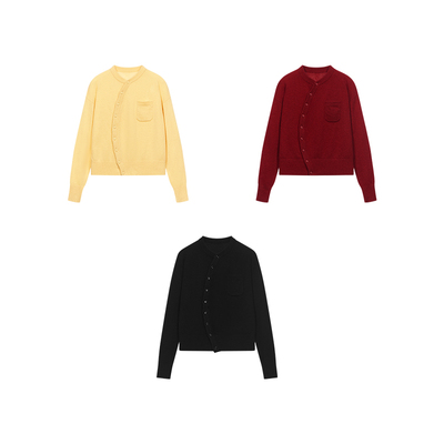 DOSORDONTS半开合多色开衫