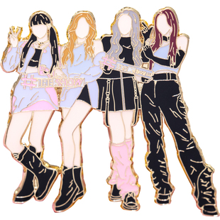 aespa周边 Savage 同款金属徽章专辑 Winter 柳智敏宁艺卓GISELLE