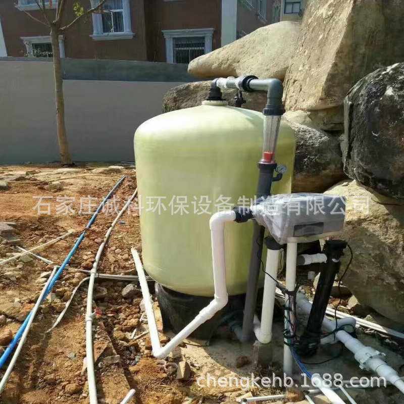 厂家供应石英砂过滤器多介质过滤器玻璃钢砂石过滤器活性炭过滤器