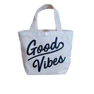 原创品质帆布印花饭盒便当手提收纳杂物上下班带饭按扣通勤包袋