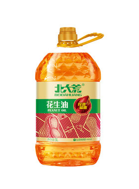 北大荒控温留香物理压榨花生油5L