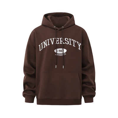 MRCYC韩版宽松刺绣连帽套头卫衣