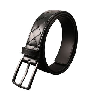 GA&BV官方旗舰店男士皮带男款真皮编织腰带正品休闲裤带潮年轻人