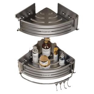 卫生间浴室三角置物架免打孔壁挂式厕所洗手间洗漱台墙上收纳架子