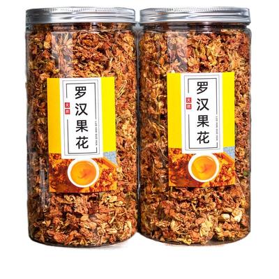 罗汉果花茶干花咽喉茶咽炎茶