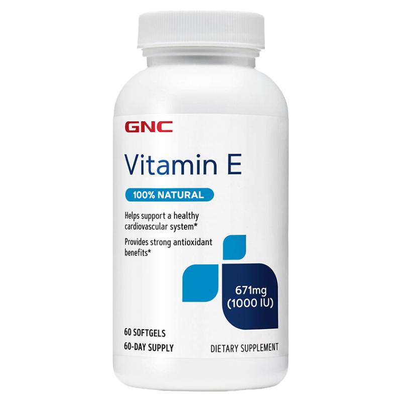 高浓度VE维生素E胶囊GNC/健安喜