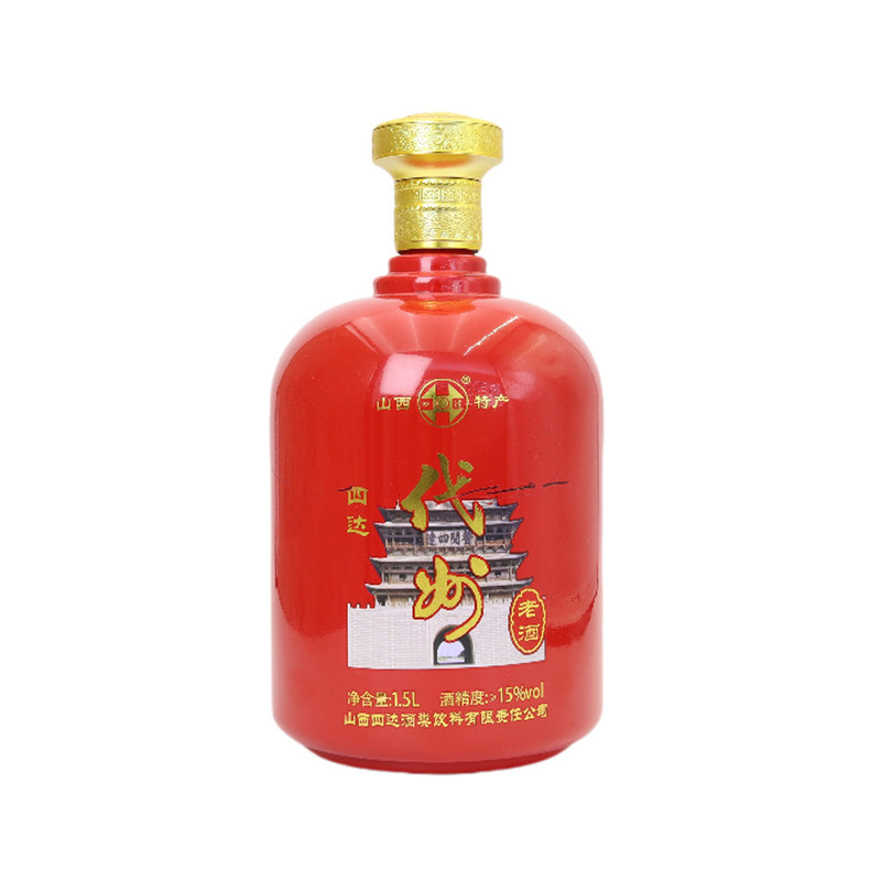 四达代州老酒半甜15度1.5L礼盒