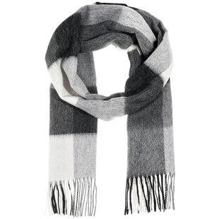 兰诺绵羊毛格子围巾男女同款2025新款冬韩系氛围感轻奢高级感围脖