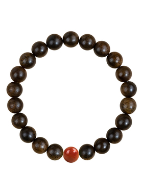 沉香南红手链纳福旺运提升气场