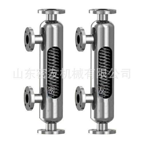 不锈钢管壳式换热器 化工用二氯甲烷钛合金螺旋缠绕冷凝器热交换