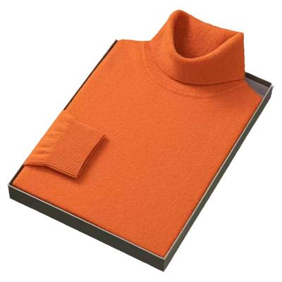 羊绒衫男加厚高领休闲毛衣