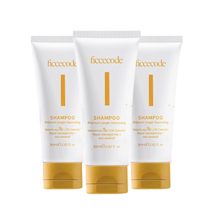 菲诗蔻生姜精华洗发水控油蓬松发膜柔顺便携装旅行装正品小样80ml