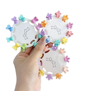 儿童刘海碎发神器女孩宝宝发夹小号抓夹子迷你发卡子婴儿发饰头饰