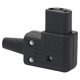 瑞士进口舒特 4785.0000 IEC电源连接器 90度弯头 7字型尾插