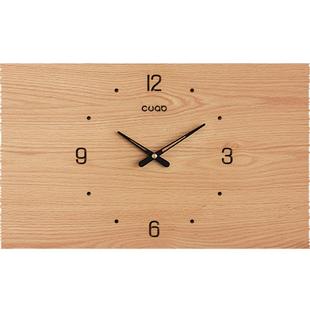 定制尺寸 电表箱装饰画上翻盖遮挡箱遮电箱的挂钟简约横款带表diy